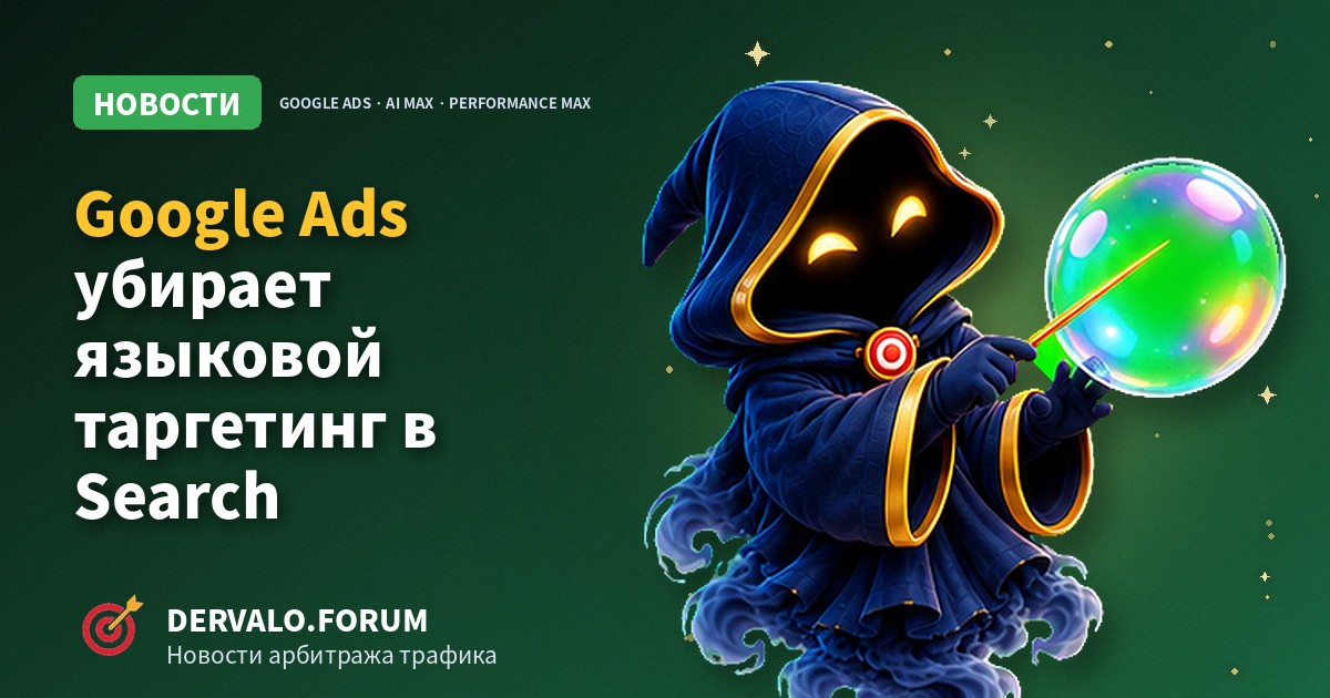 Google Ads убирает языковой таргетинг в поисковых кампаниях: как теперь выбирается язык рекламы