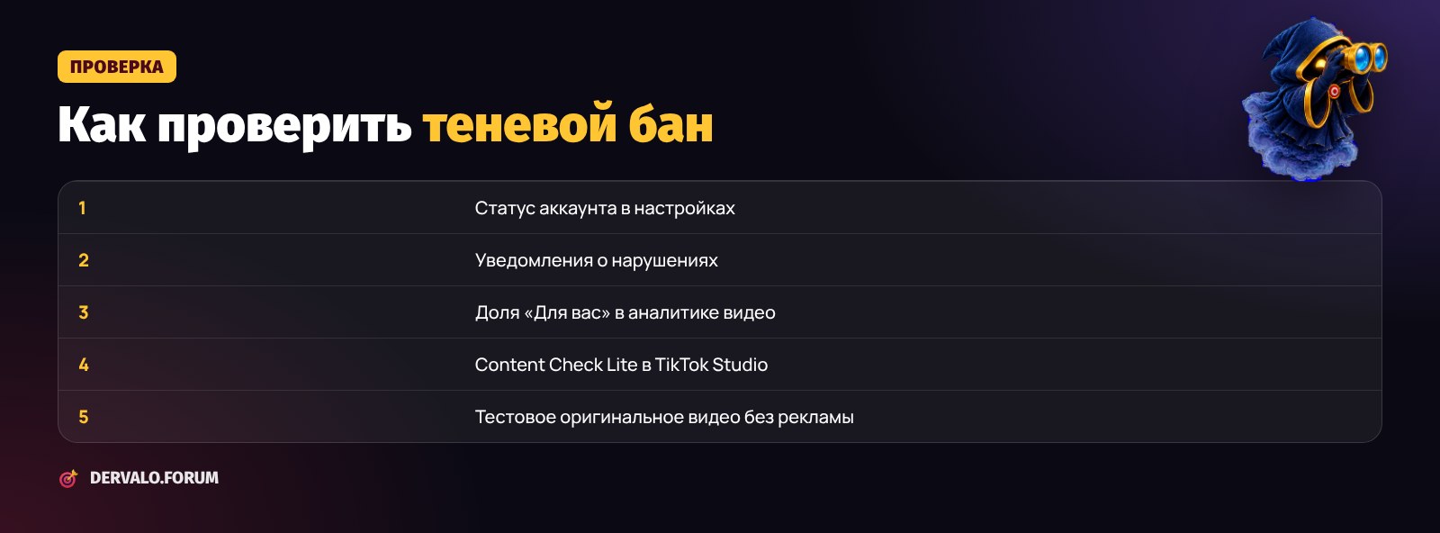 Как проверить теневой бан в TikTok: статус аккаунта, уведомления, аналитика