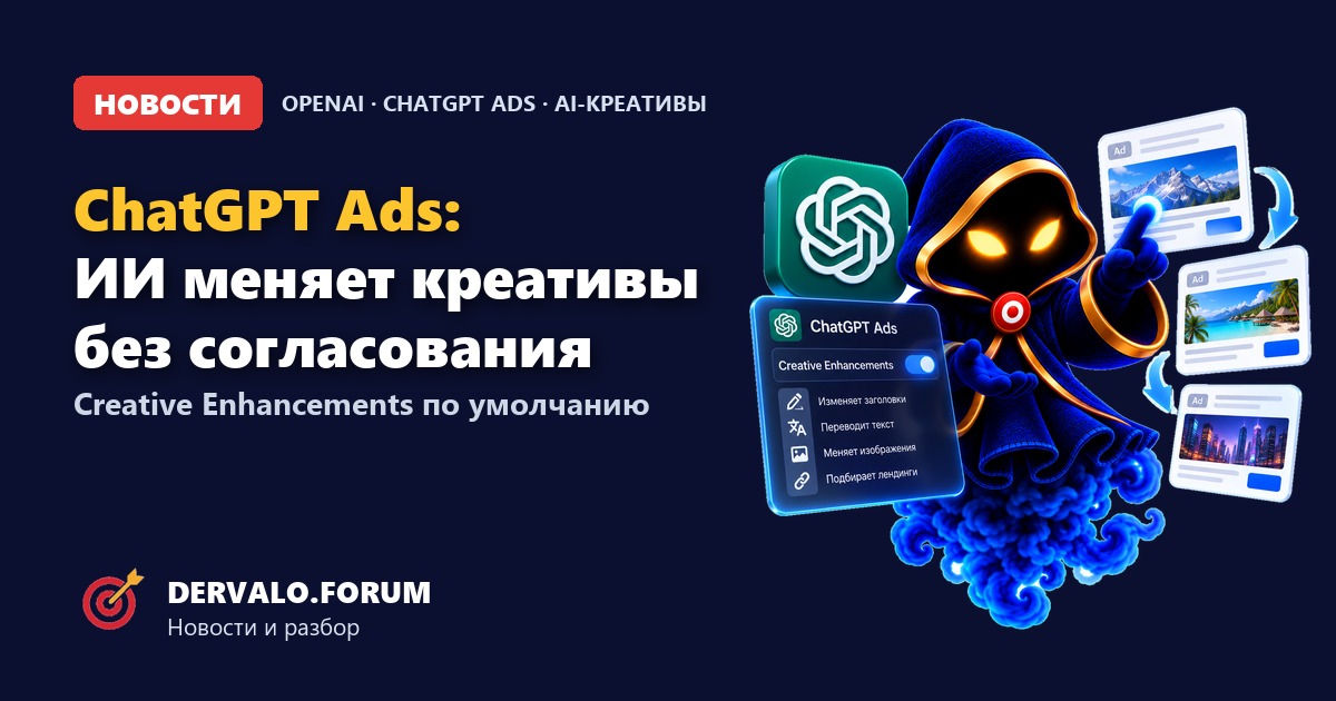 ChatGPT Ads Turns On Creative Enhancements by Default