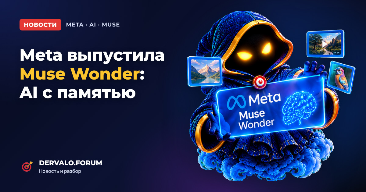 Meta выпустила Muse Wonder и Wonder Full: что умеют новые AI-модели и сколько стоят
