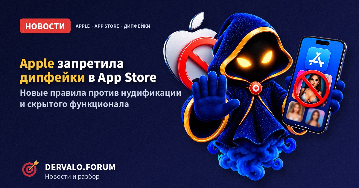 Apple Bans Deepfake Nudify Apps and Hidden Features in the App Store: New Rules 2026